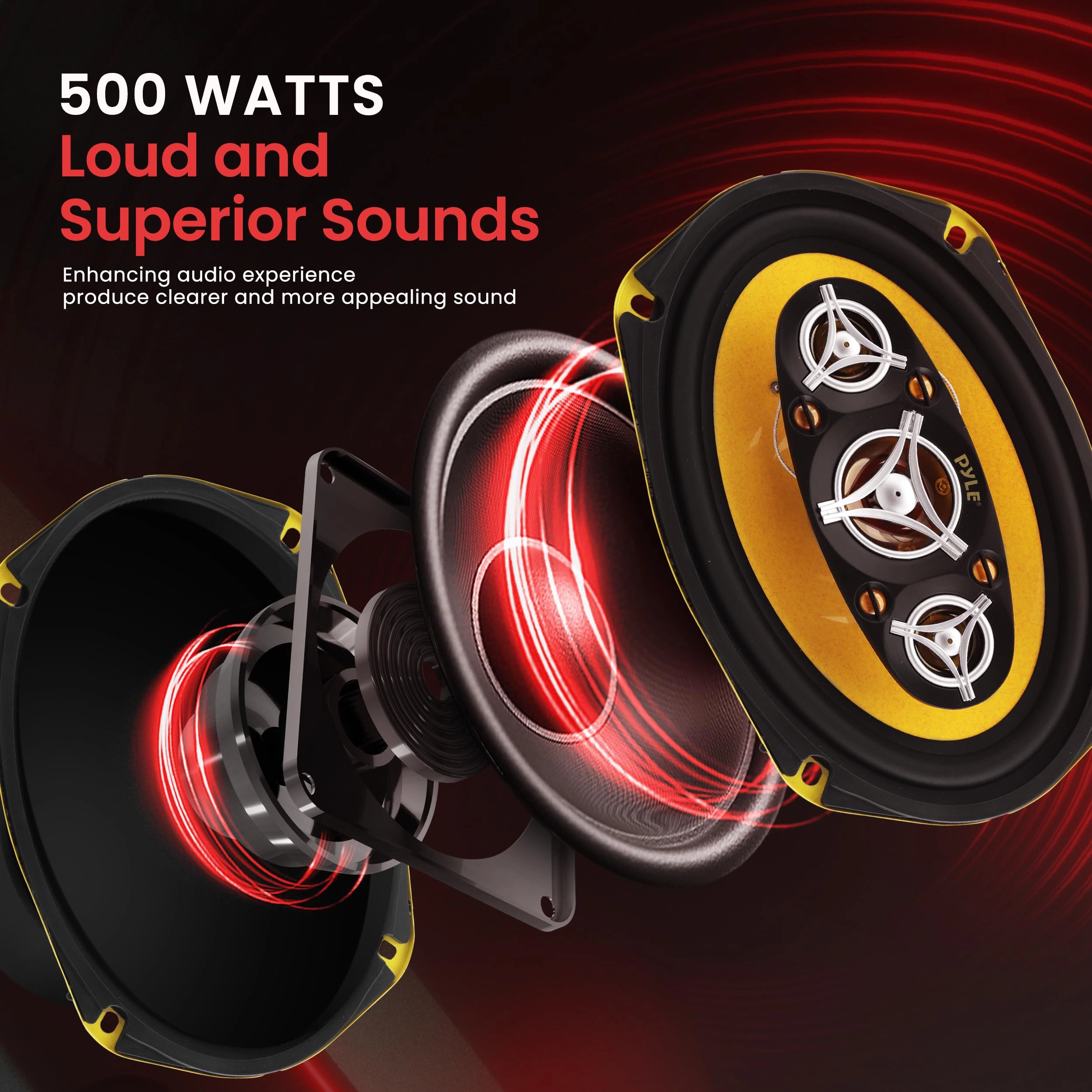 Eight Way Speaker System - 6 x 9 Inch