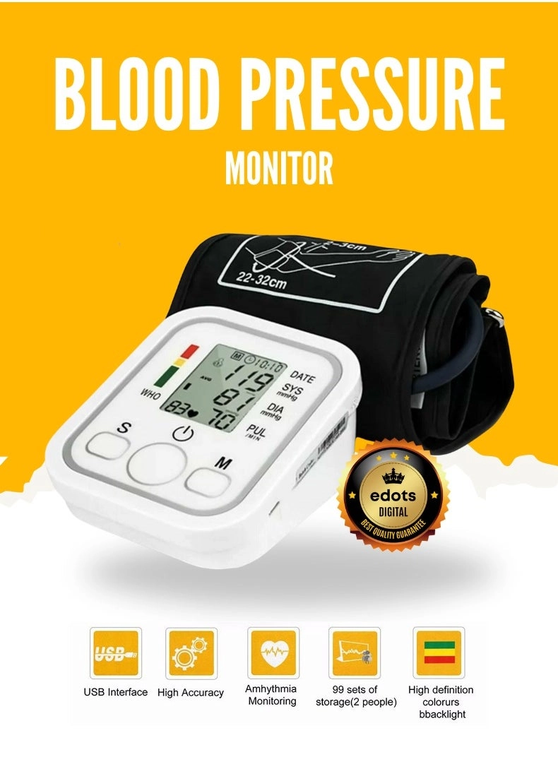 Edots Digital Blood Pressure Monitor