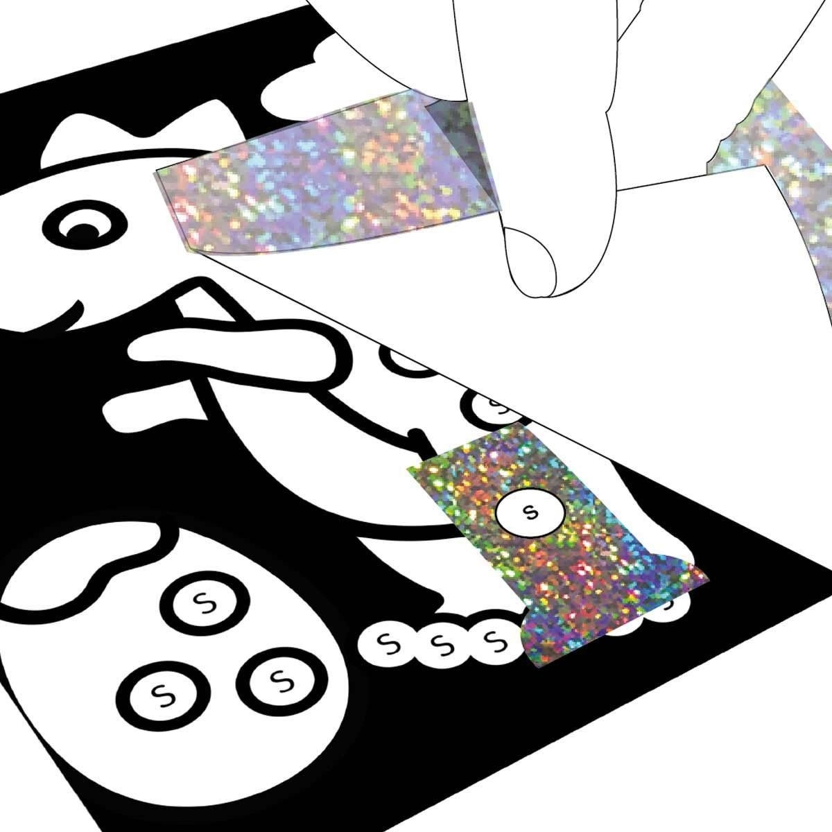 Out Of The Box Foil Picture And Cards - 3 +