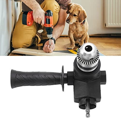 90 Degree Right Angle Drill Attachment - Adjustable Angle Steel