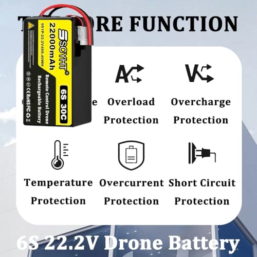Lipo Battery 6S - 22.2V 22000mAh 30C