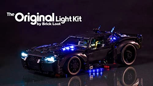 LED Lighting Light Kit for Technic The Batman Batmobile (42127) - USB Powered 35 LEDs