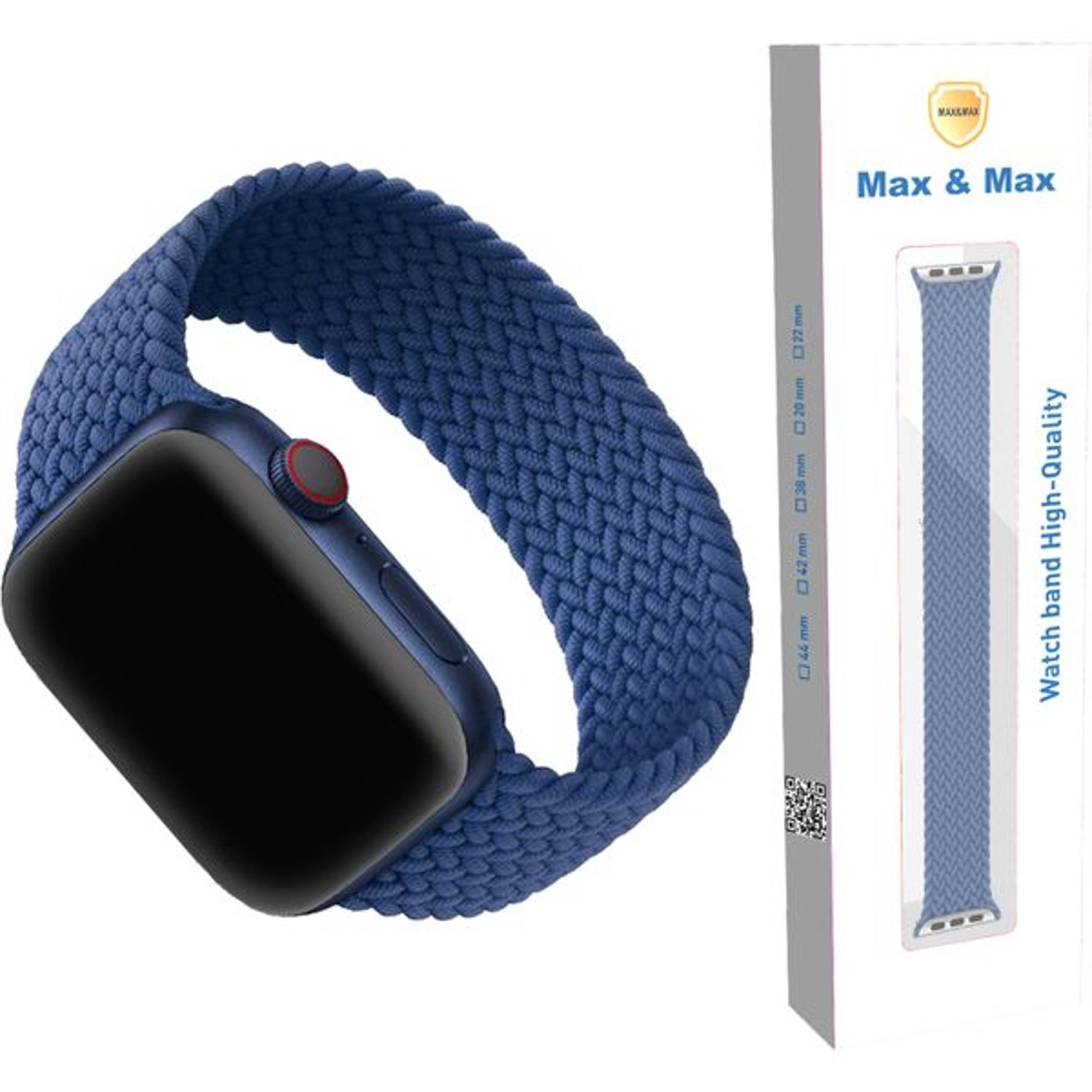Max & Max Braided Solo Loop Watch Strap - 42/44mm