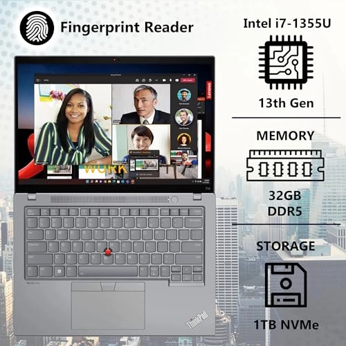 ThinkPad T14 Gen 4 i7-1355U - 14'' Core i7-1355U 32GB DDR4 1 TB SSD