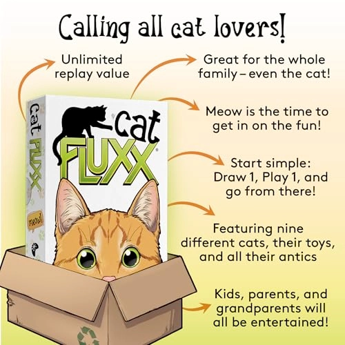 Cat Fluxx - Card Game