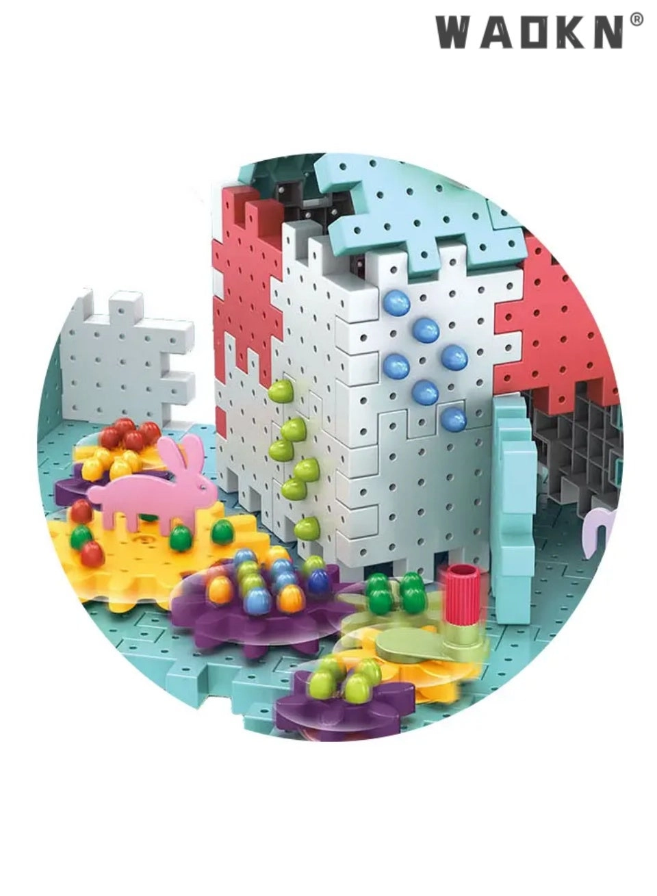 Waffle Blocks - 35 pcs