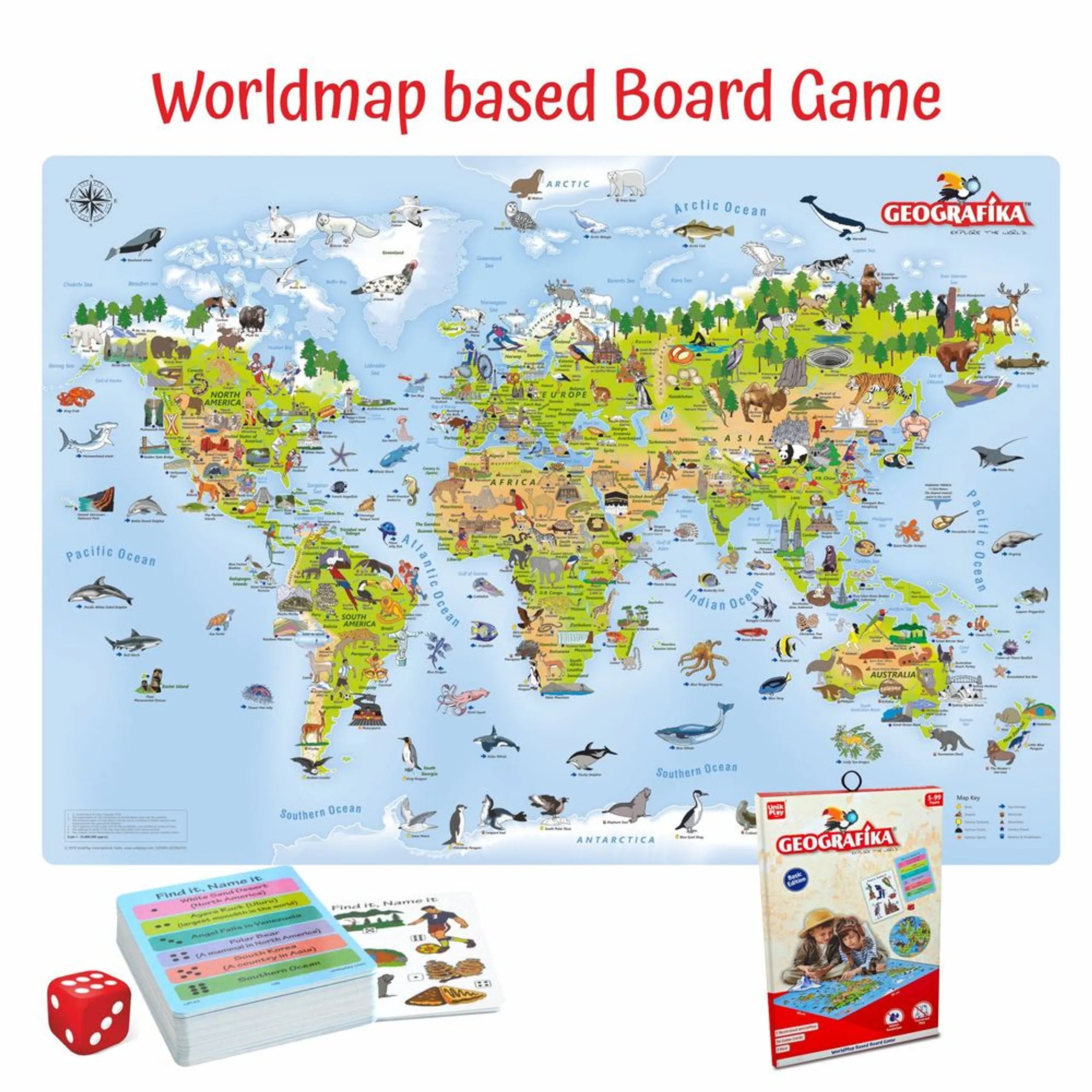 Geografika - Suitable for 5 years and above