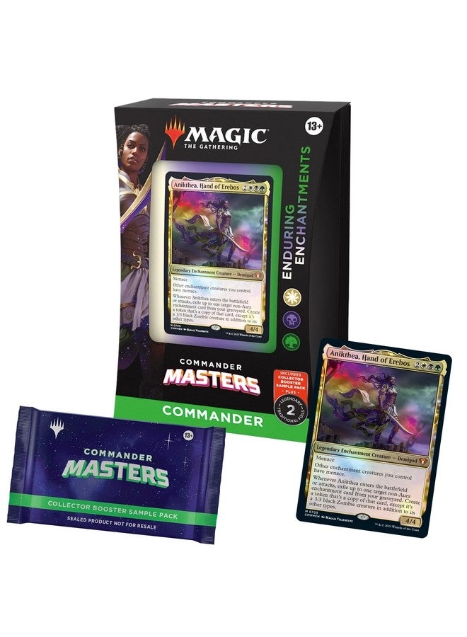 Magic: the Gathering Commander Masters Commander Deck - Enduring Enchantments - 100pcs