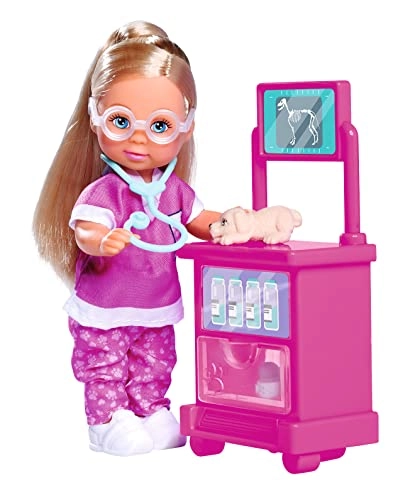 Evi Love Puppy Doctor - 12 cm Glasses Three Puppies Ages 3+