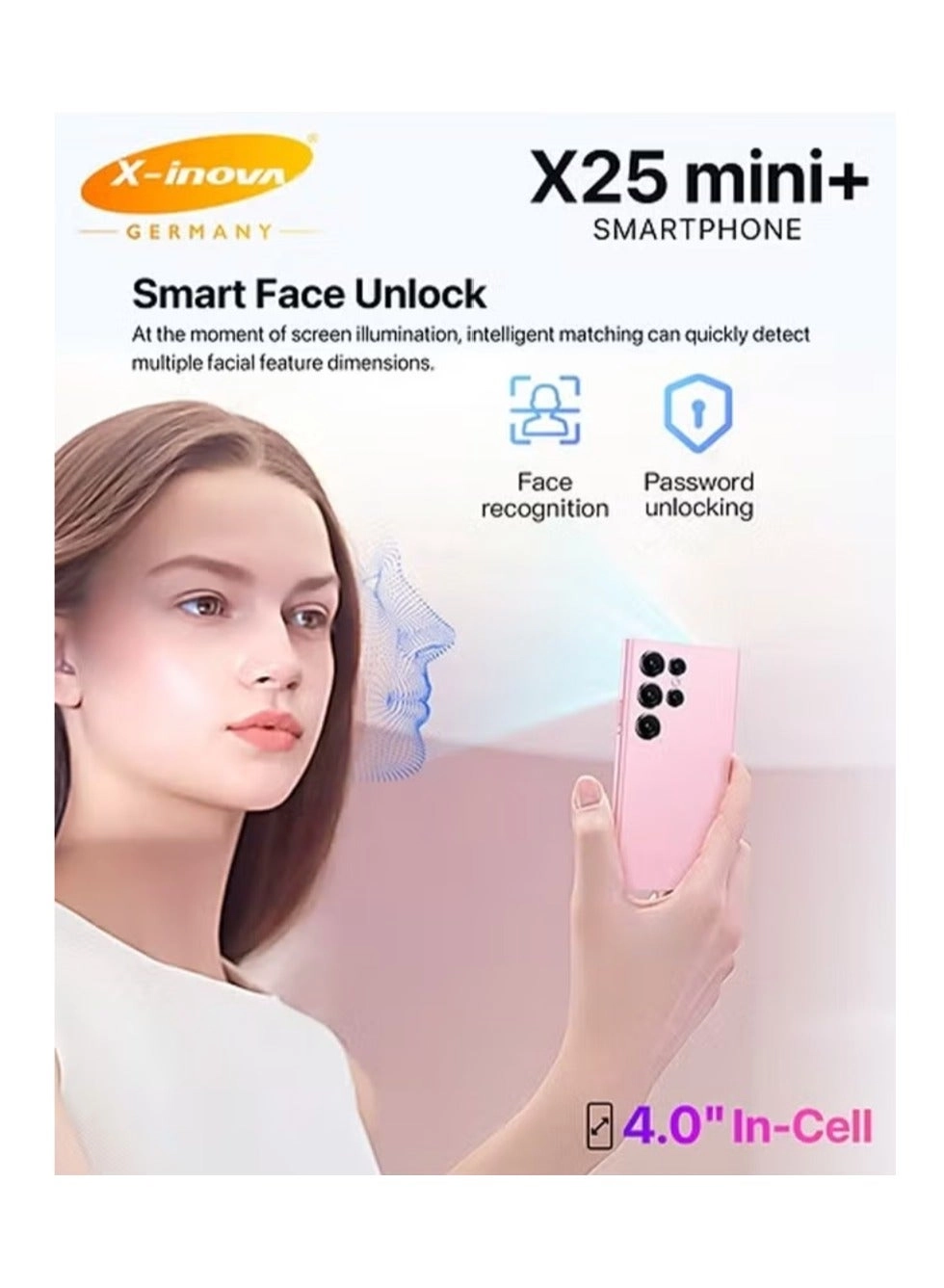 X25 Mini+ - 4GB 64GB