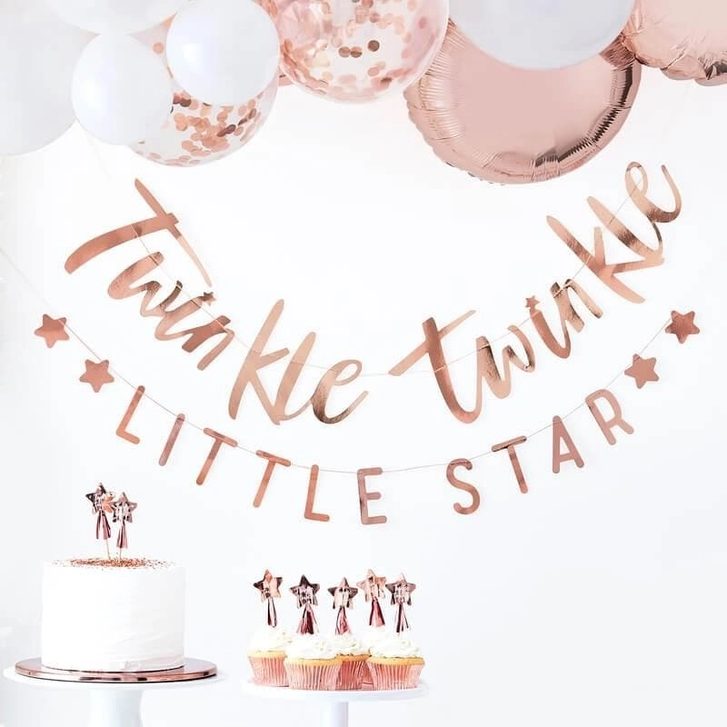 Party Zone Bunting Twinkle Twinkle Little Star - 2pcs