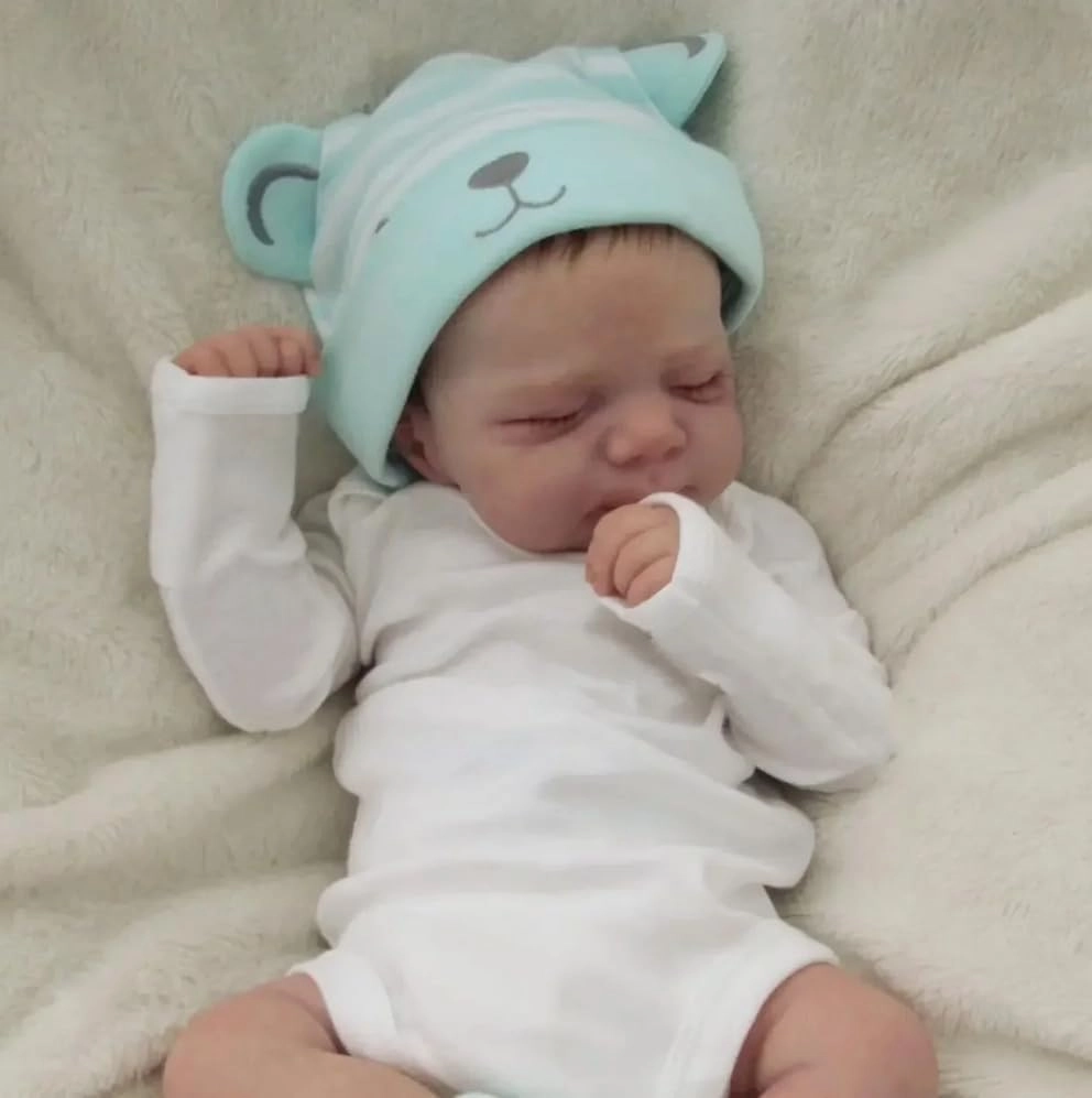 Reborn Baby Doll - 18 Inch Silicone Boy Ages 3+