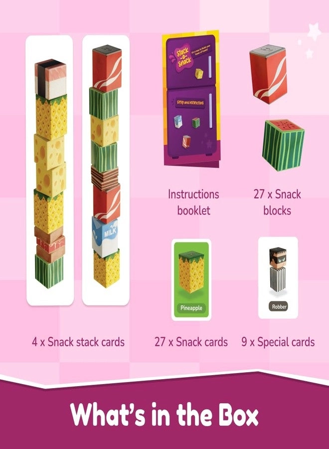 Stack A Snack: Interactive Stacking Game