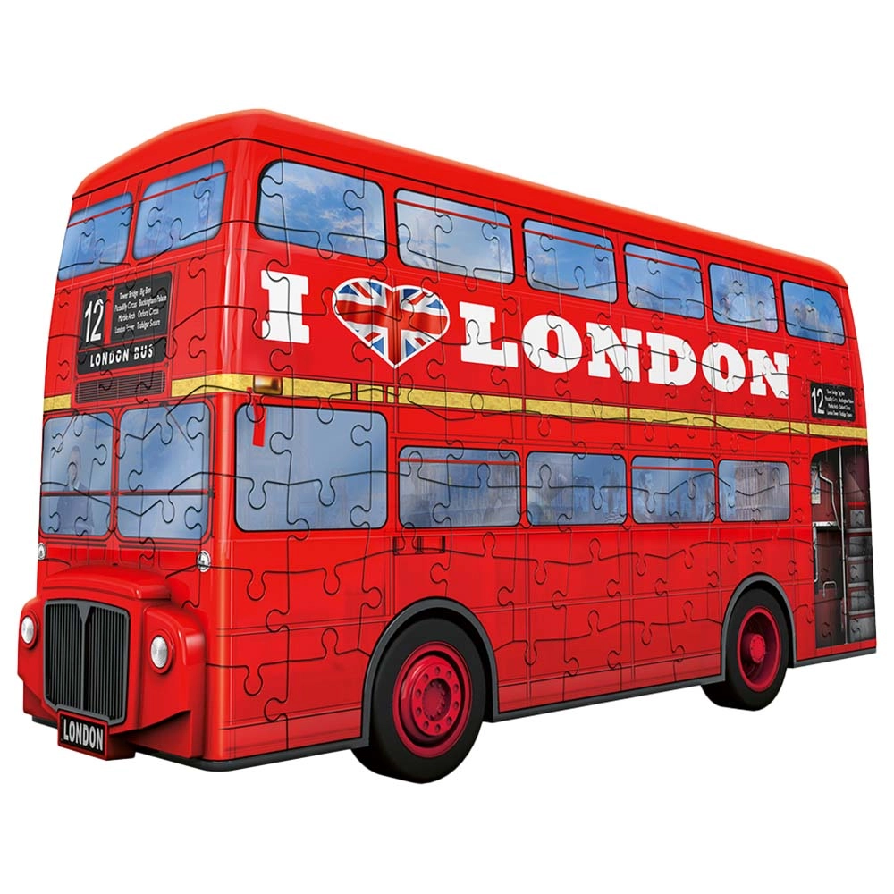 London Bus 3D Puzzle (EM-12534-0) - 216 pcs