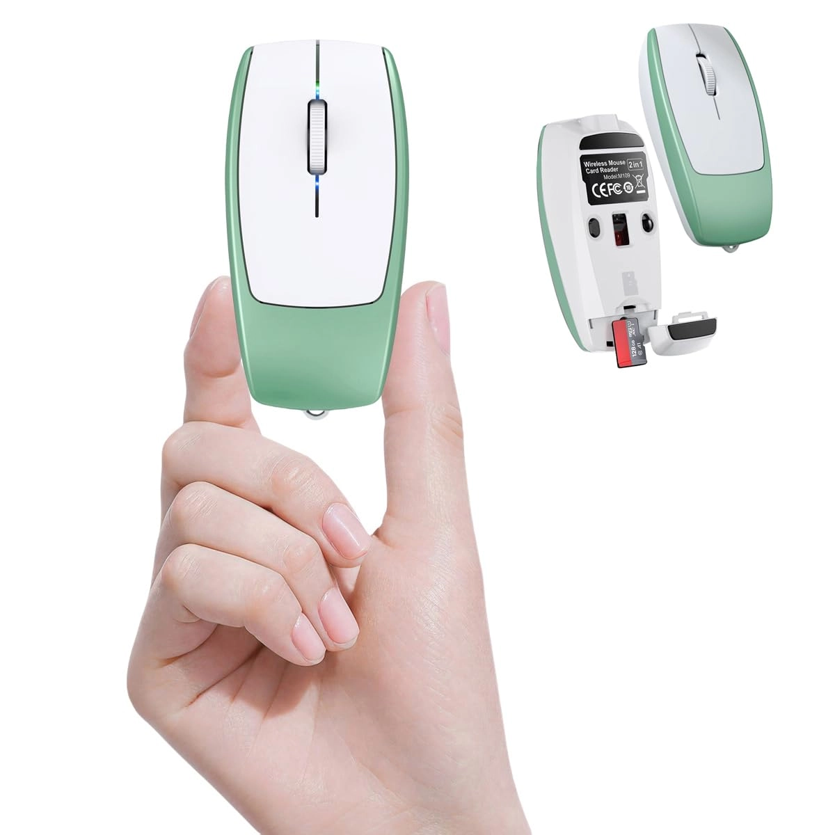 Mini Compact Finger Mouse - Bluetooth