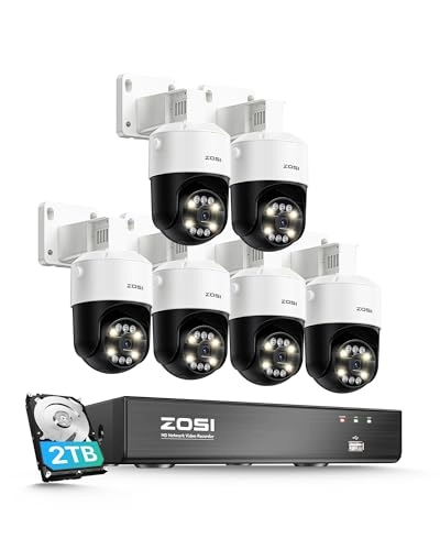 4K PoE Security Camera System - 6 8CH 8MP