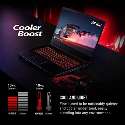 GF63 12VE 9S7-16R821 - 15.6'' i5-12450H 8GB DDR4 512GB SSD