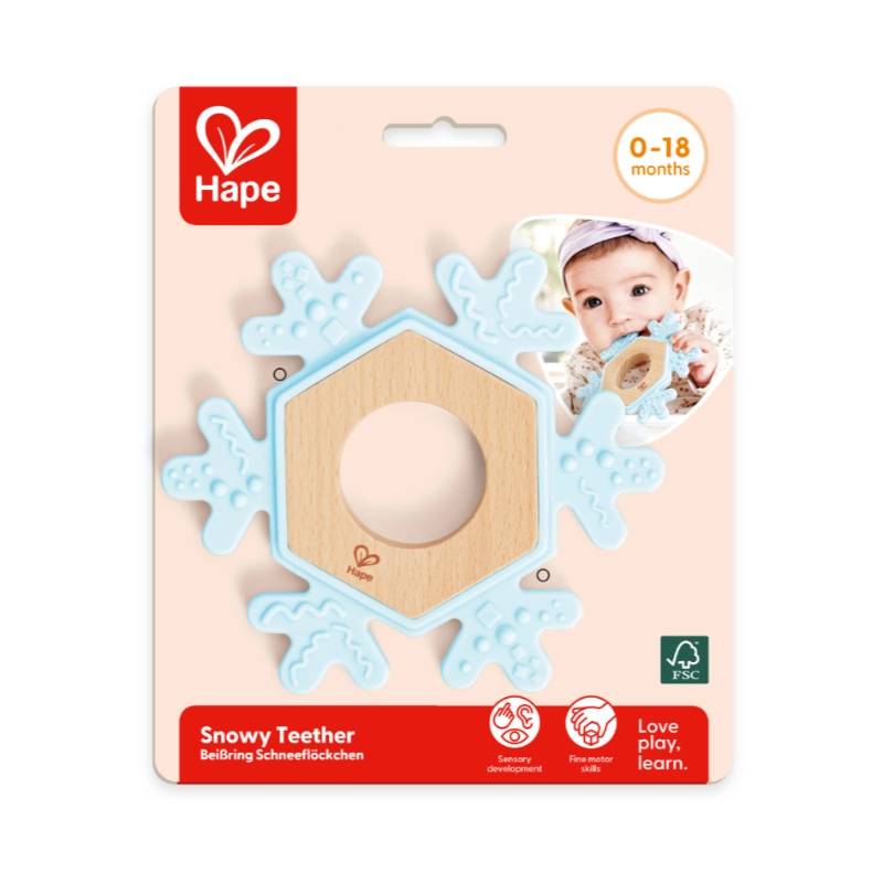 Snowy Teether - Silicone