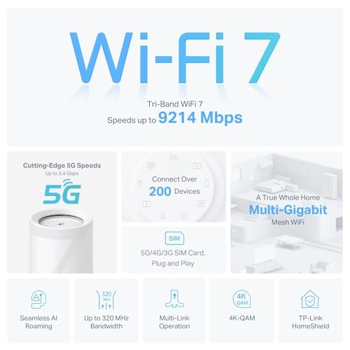 Deco BE65-5G - Tri-Band 1Pack