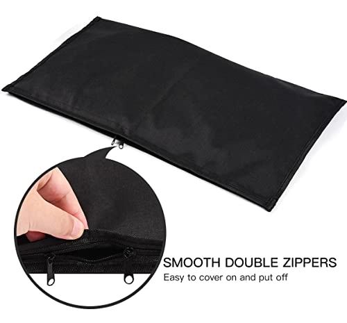 Keyboard Dust Cover - 20.8 x 11 inches Black