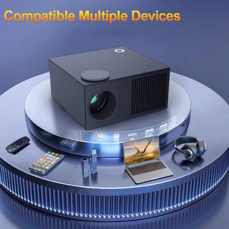 Mini Projector 5000 Lumen 1280 x 720 Pixels