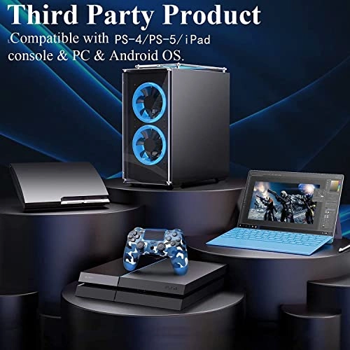 PS4 2021S - Blue Camouflage v2 PS4