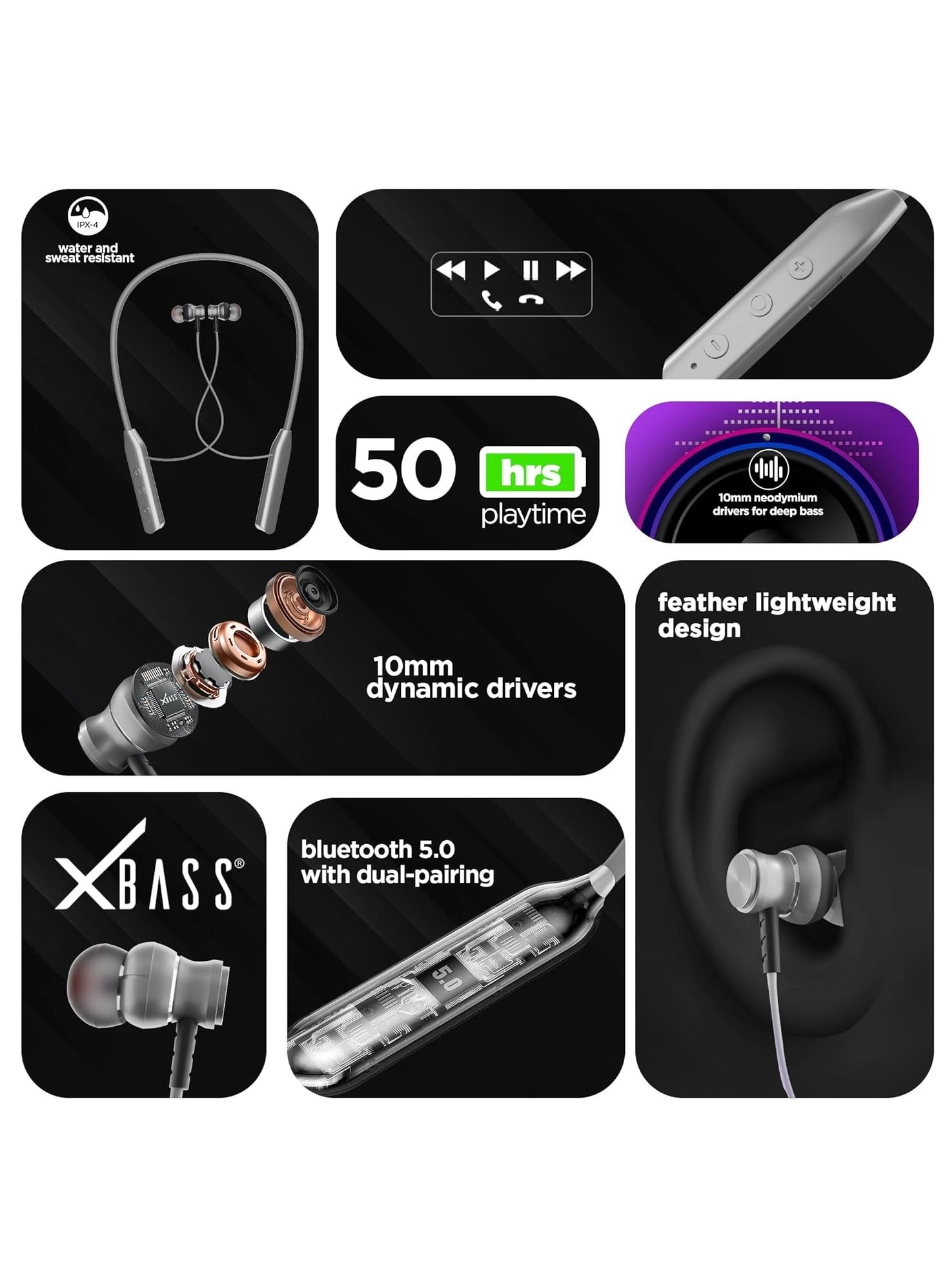 Pulse Metal Wireless Headset