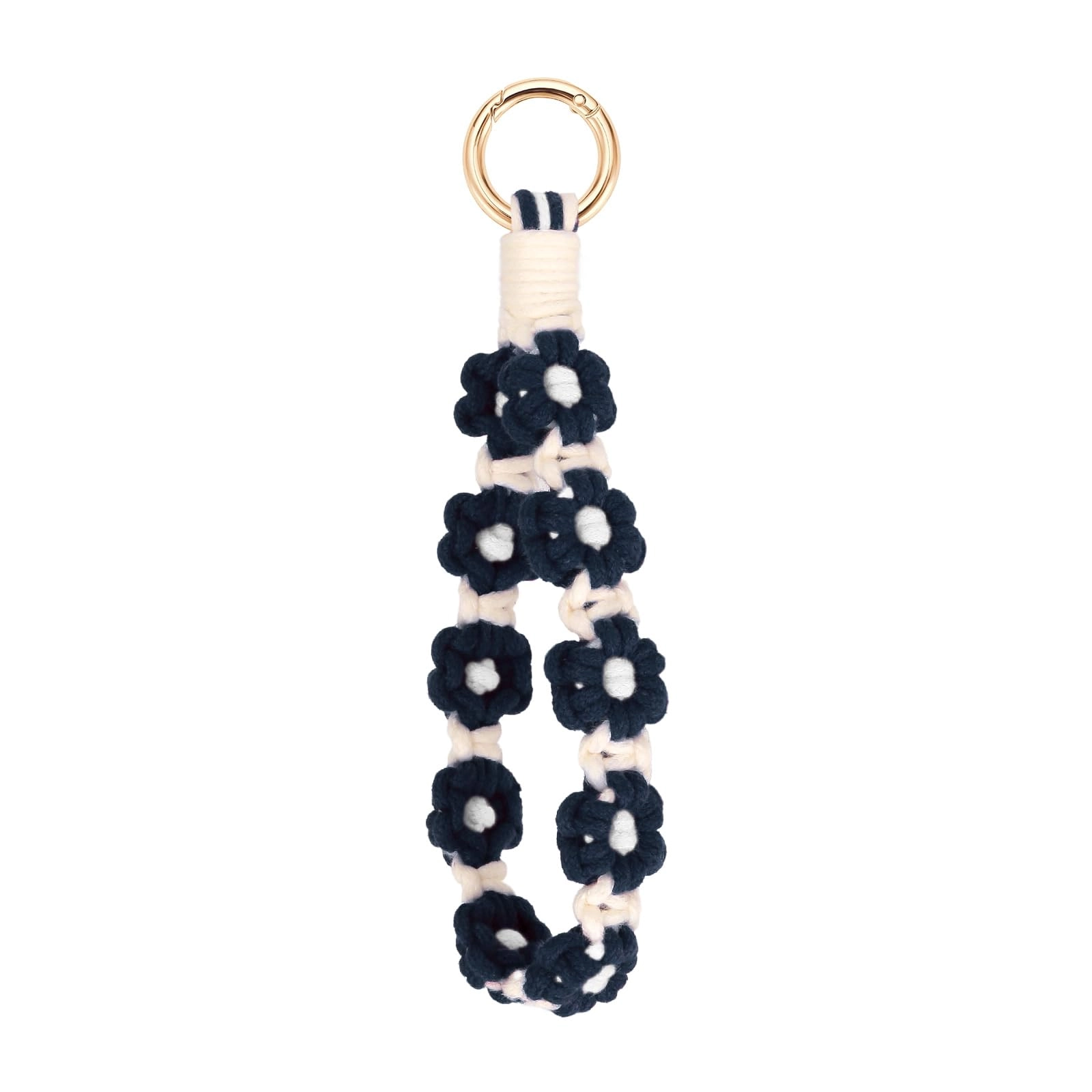 Boho Macrame Keychain - Car