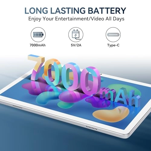 Latest Android Tablet - 128GB 10.1"