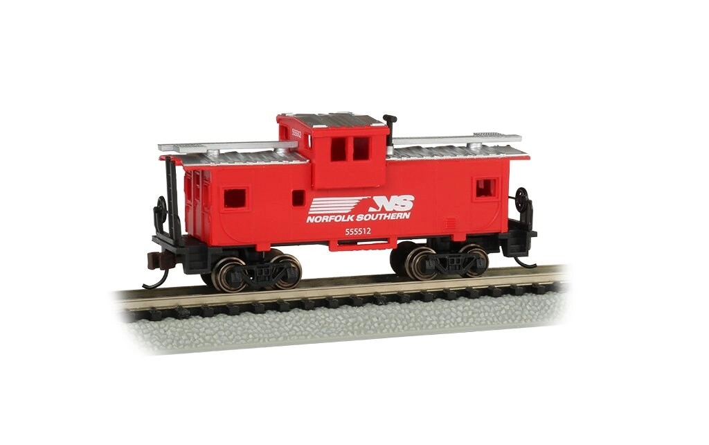 Bachmann 36 Wide Vision Caboose NORFOLK SOUTHERN X501 - N Scale