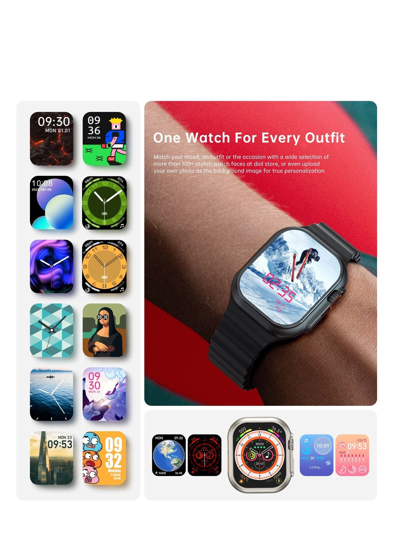 W800 Ultra 44.2mm Stainless Steel