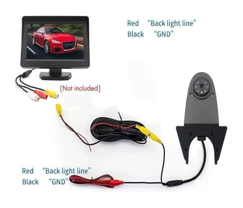 Reversing Camera - Night vision 1280 x 720 px