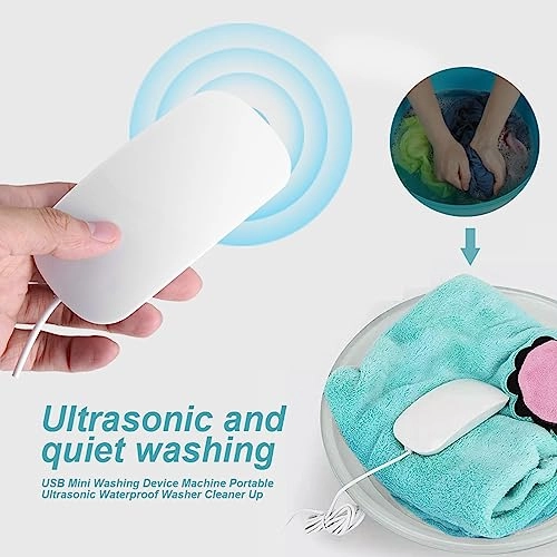 Portable USB Automatic Washer B0CRCZ2DZ4