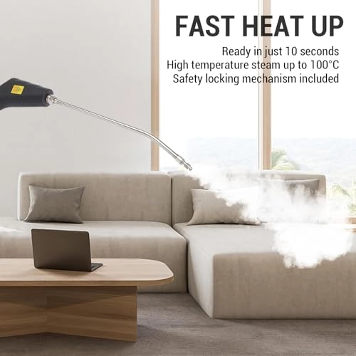 Handheld Steam Cleaner - 10s Heat Up 12 PCS Accessories