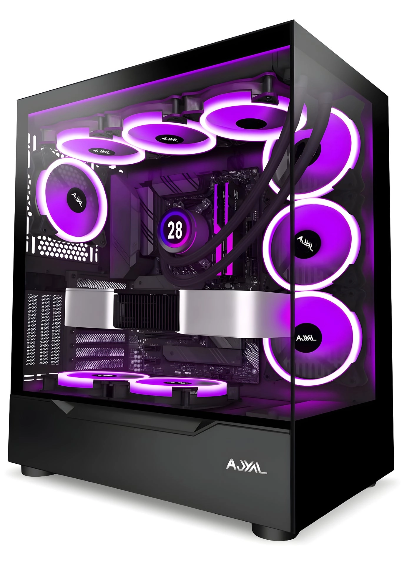AJYAL Gaming PC-i5-14400F - 32GB 1TB