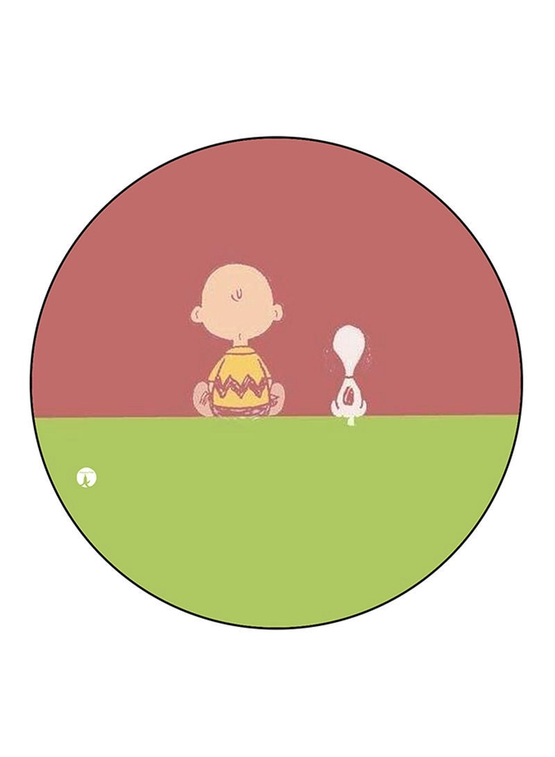 Snoopy Printed Mouse Pad