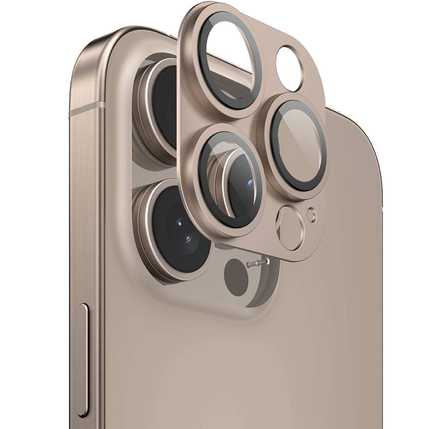 HD Aluminium Camera Lens Protector for iPhone 16 Pro/iPhone 16 Pro Max