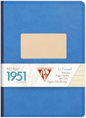 Clairefontaine 195946C A5 Hardcover - Lined 192 Pages