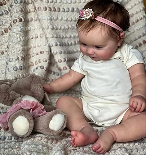 Reborn Baby Doll - 50CM Silicone Vinyl Ages 3+ Gift Set