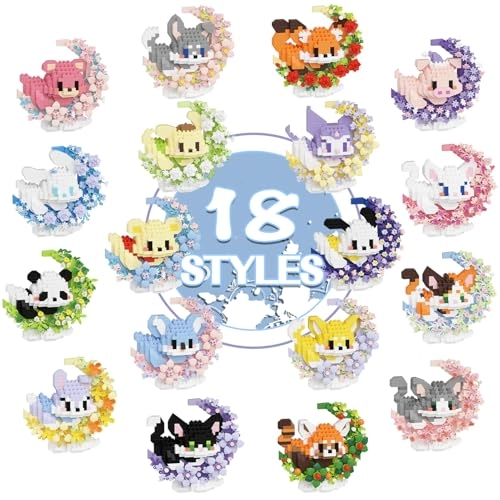 Animals Building Block Sets - Cat 470 pcs