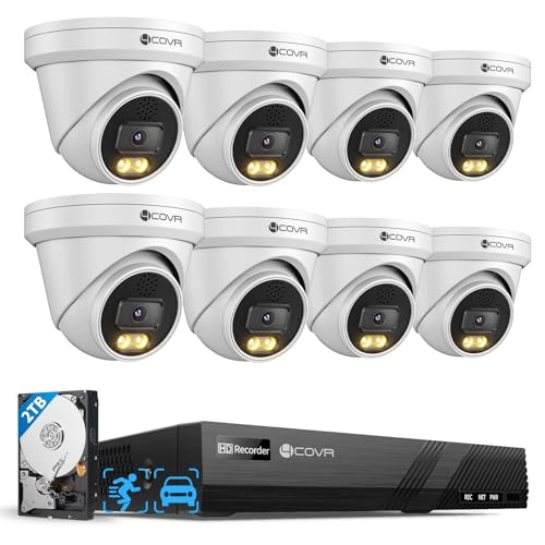 8 Channel 4K Security Camera System