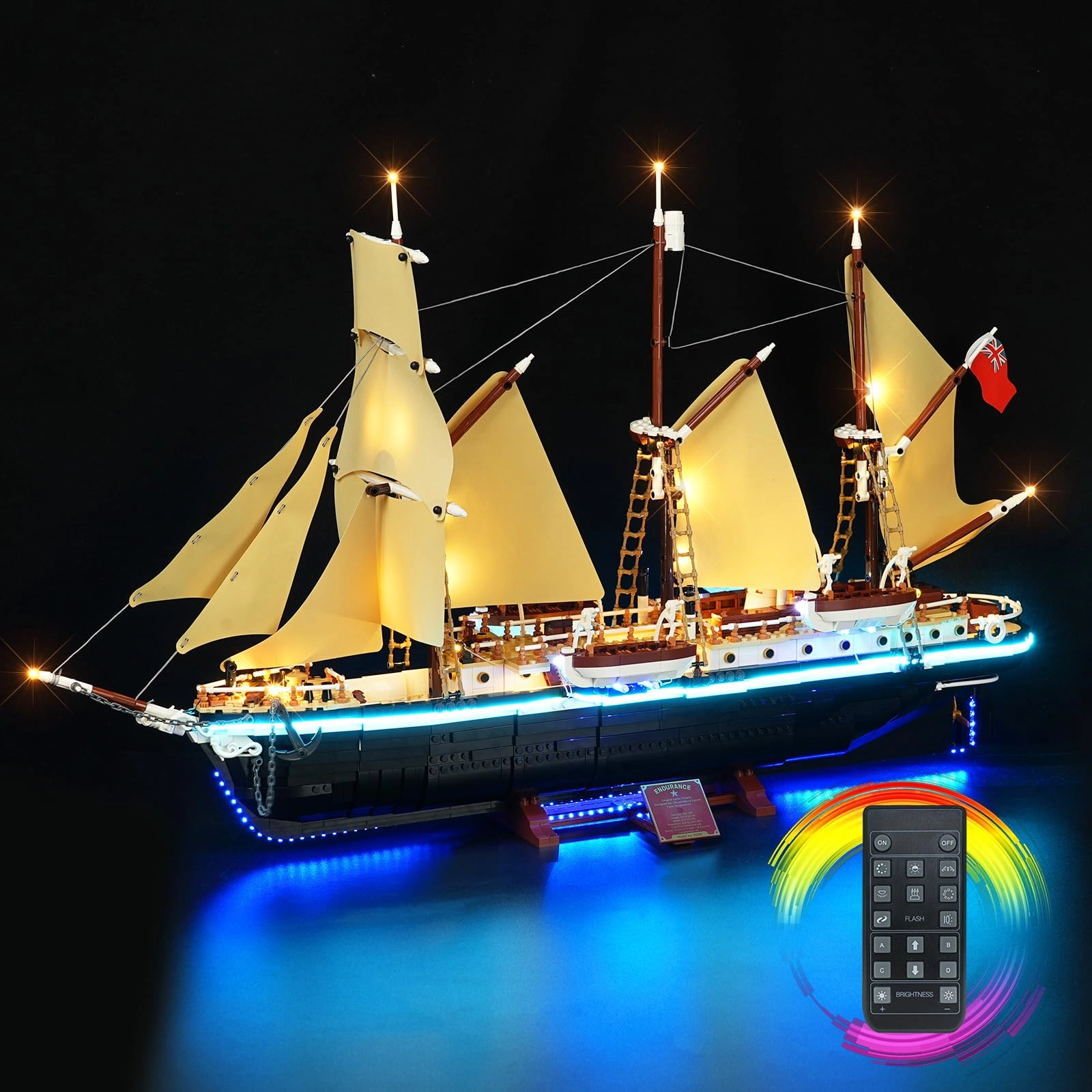 yinaikeji LED Light Kit for LEGO The Endurance Ship 10335