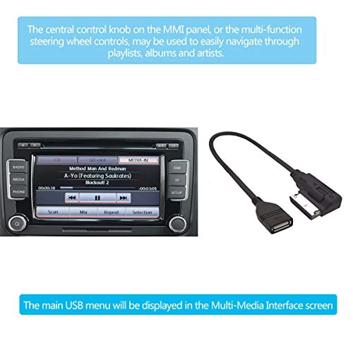 Music Interface Audio USB Adapter Cable - Audi Volkswagen Mercedes-Benz