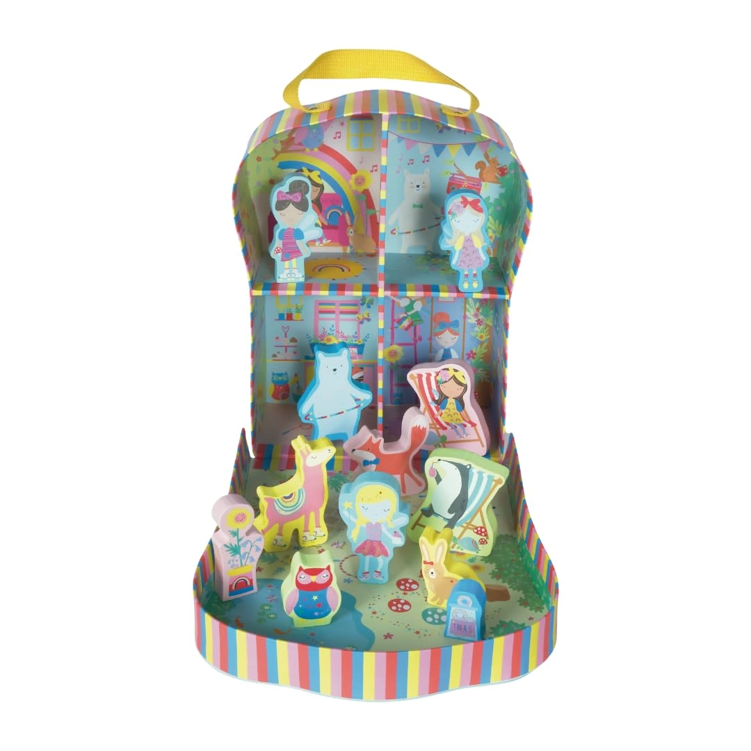Floss & Rock Rainbow Fairy Play Box - 3+ 10 pieces