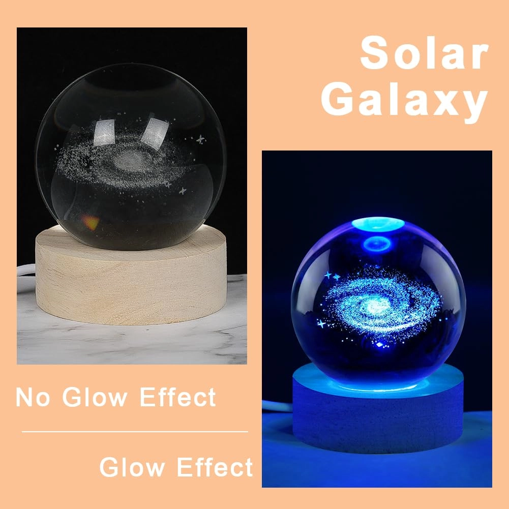 3D Saturn Planet Night Light