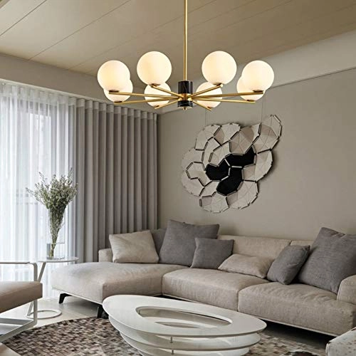 Molecular Crystal Chandelier - Copper 15 heads