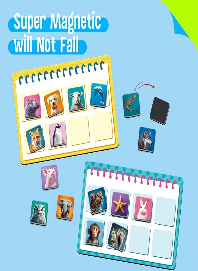 Magnetic Animal Matching Game - Funny Animals