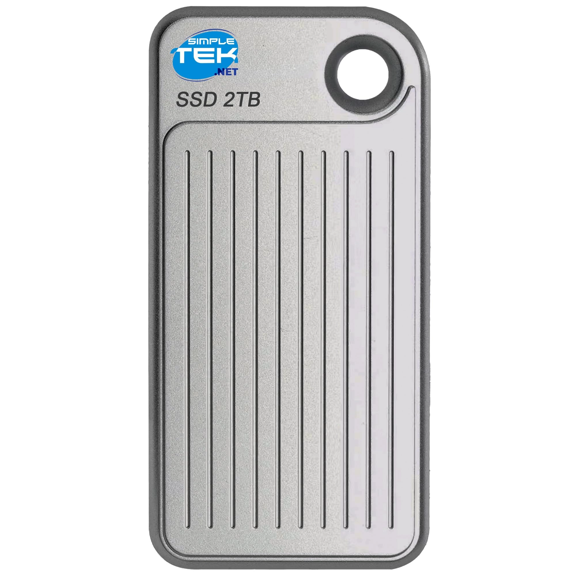SIMPLETEK Portable External Mini SSD - 2 TB