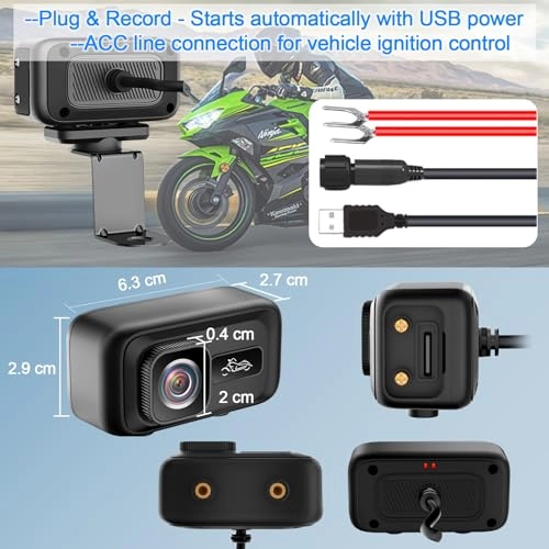 Action Cam Motorrad - A100 2K30