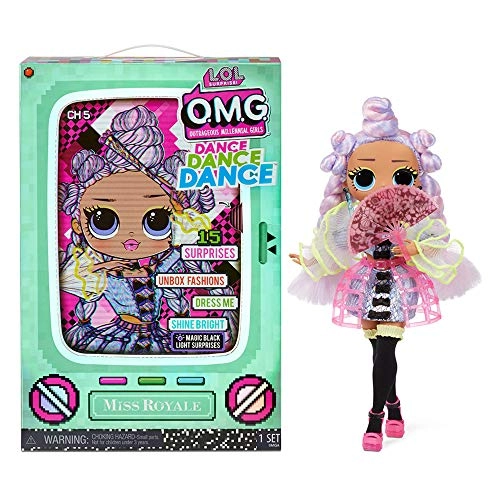 Virtuelle Fashion Doll - 15 Surprises TV Package Magic Blacklight Ages 4+